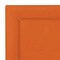 Smarty Had A Party 9.5" Burnt Orange Square Plastic Dinner Plates (120 Plates), 120PK 9909-CASE - alternate 1